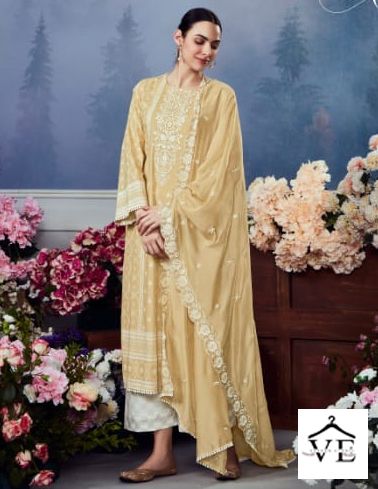 Kimora Sohni Qainat Pure Cotton Lawn Wholesale Salwar Suit Catalog — Wholesale Salwar Suits, MPA wholesale from Surat — view 1