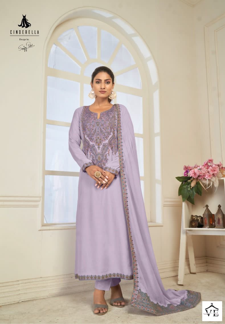 Vardan Ethnic Sozni Vol 5 Puer Bambarg Muslin Wholesale Designer Salwar Suit Catalog — Wholesale Salwar Suits, MPA wholesale from Surat - Gallery Image 6