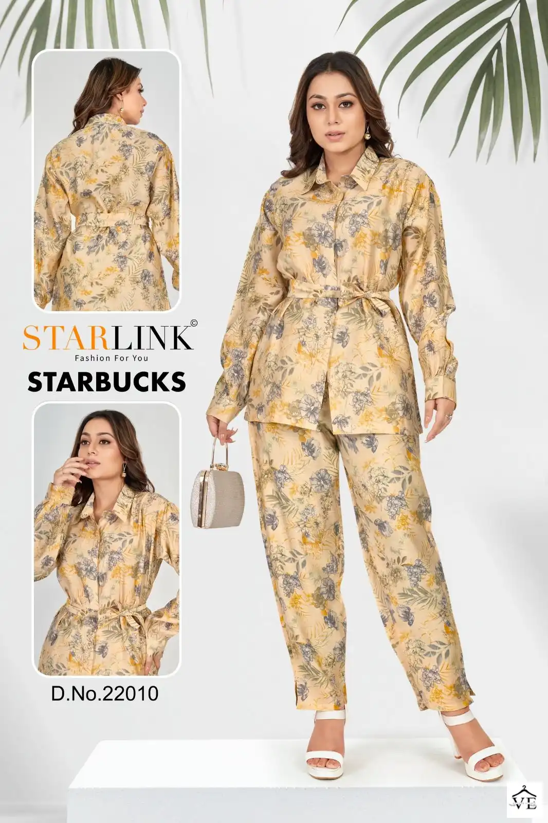 Starlink Starbucks Viscose Chanderi Silk Wholesale Kurti With Pant Catalog — Wholesale Kurtis, MPA wholesale from Surat - Gallery Image 2