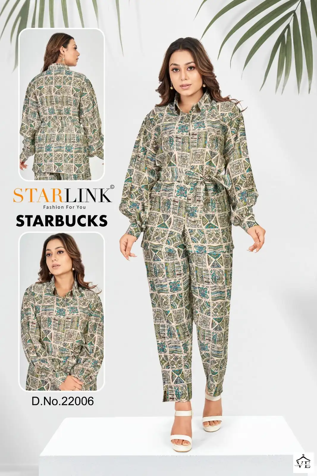 Starlink Starbucks Viscose Chanderi Silk Wholesale Kurti With Pant Catalog — Wholesale Kurtis, MPA wholesale from Surat - Gallery Image 6