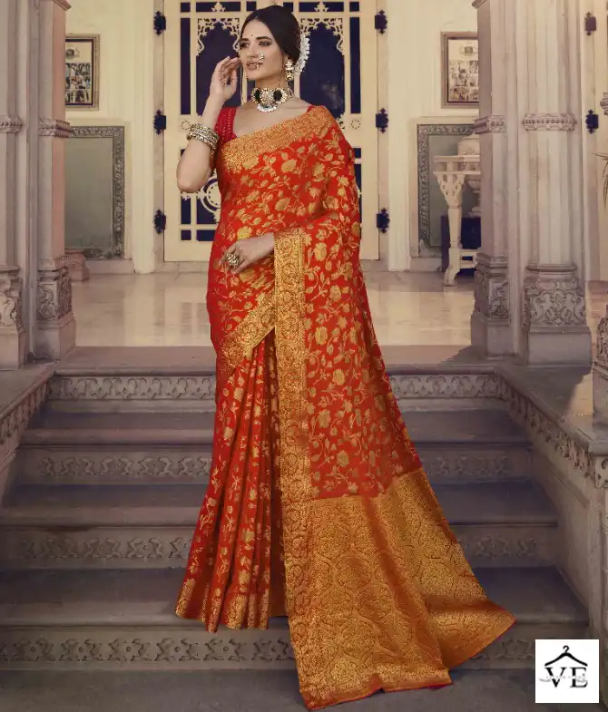Pankh Suhagan Silk Vol 1 Chinon Wholesale Sarees Catalog