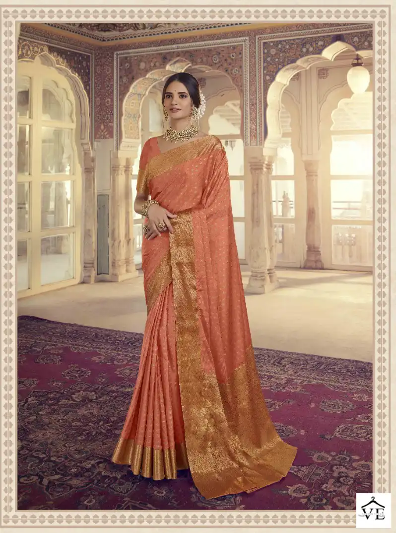 Pankh Suhagan Silk Vol 1 Chinon Wholesale Sarees Catalog - Image 6