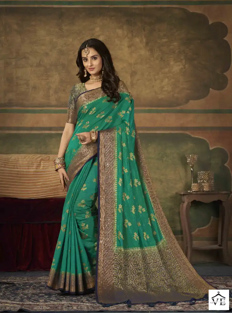 Pankh Sumitra Silk Dola Silk Wholesale Saree Catalog - Image 3