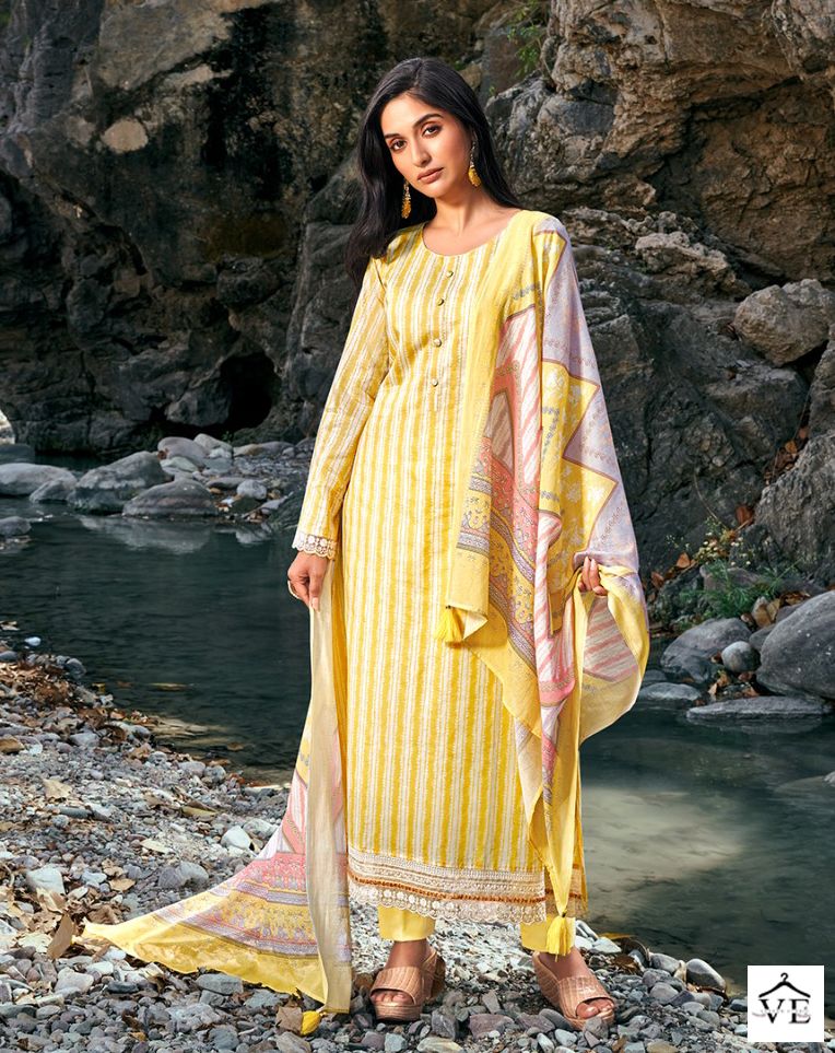 Rang Summer Sky Pure Lawn Cotton Wholesale Salwar Suit Catalog — Wholesale Salwar Suits, MPA wholesale from Surat — view 7
