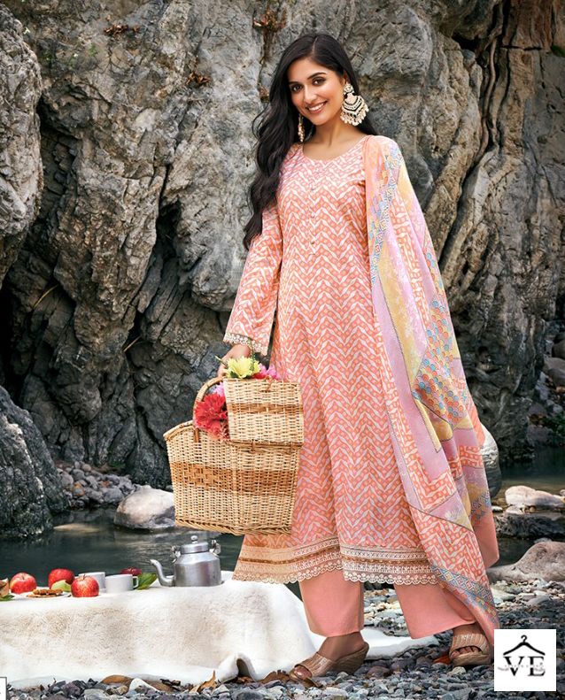 Rang Summer Sky Pure Lawn Cotton Wholesale Salwar Suit Catalog — Wholesale Salwar Suits, MPA wholesale from Surat — view 5