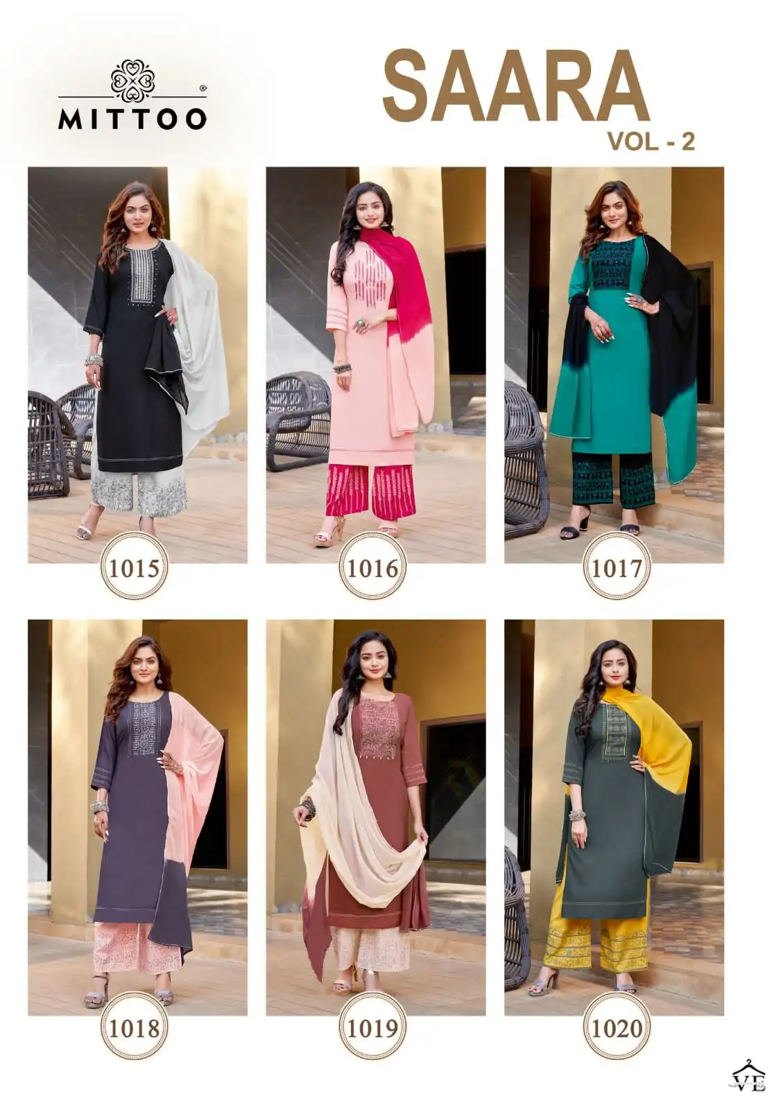 Mittoo Saara Vol 2 Heavy Rayon Wholesale Readymade Salwar Suit Catalog — Wholesale Salwar Suits, MPA wholesale from Surat — view 7