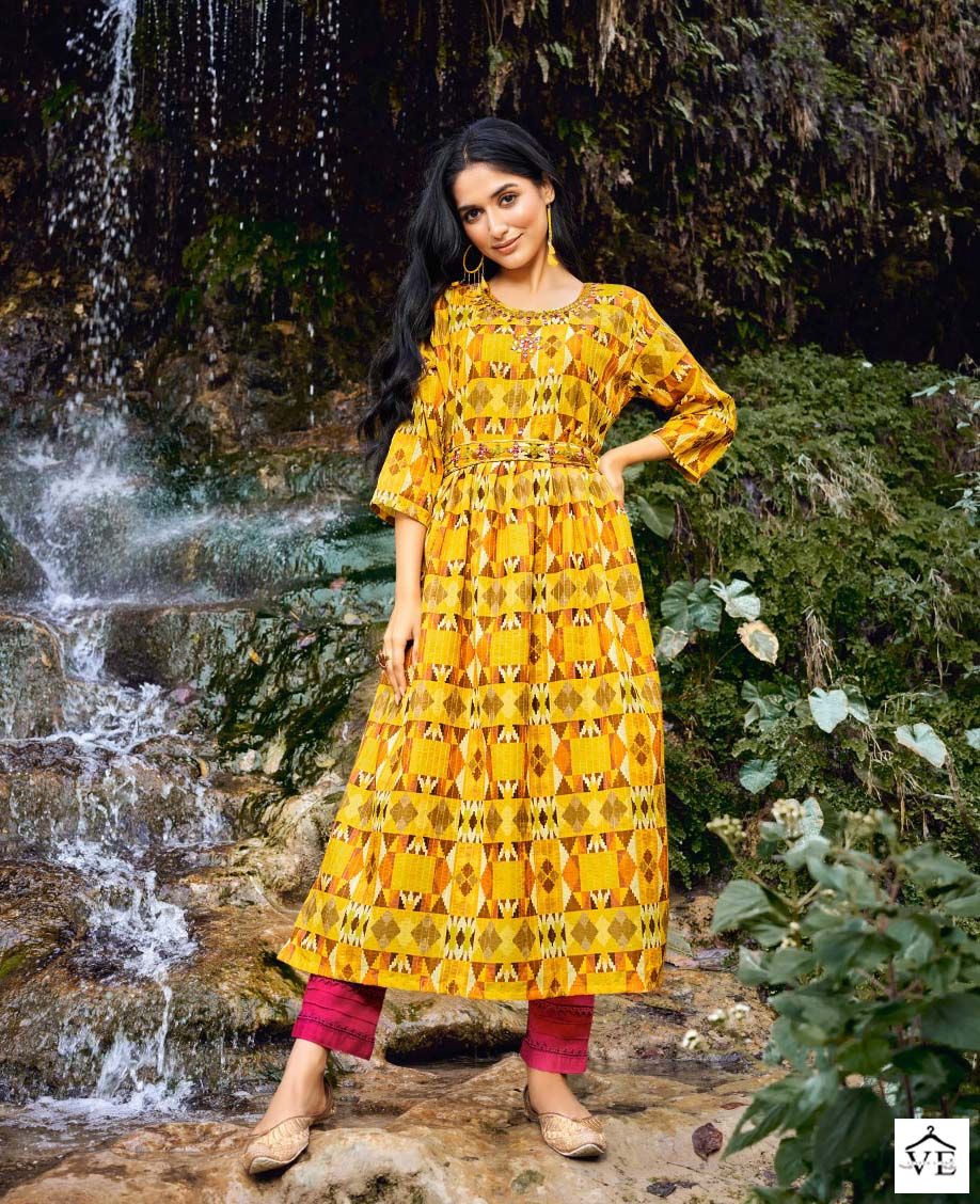 Wanna Safar Luxury Muslin Wholesale Kurti With Pant Catalog — Wholesale Kurtis, MPA wholesale from Surat - Gallery Image 5
