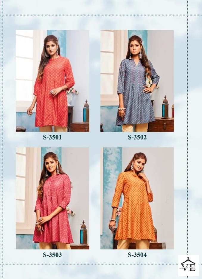 Vardan Ethnic Saisha 2 Muslin Wholesale Kurtis Catalog — Wholesale Kurtis, MPA wholesale from Surat — view 5
