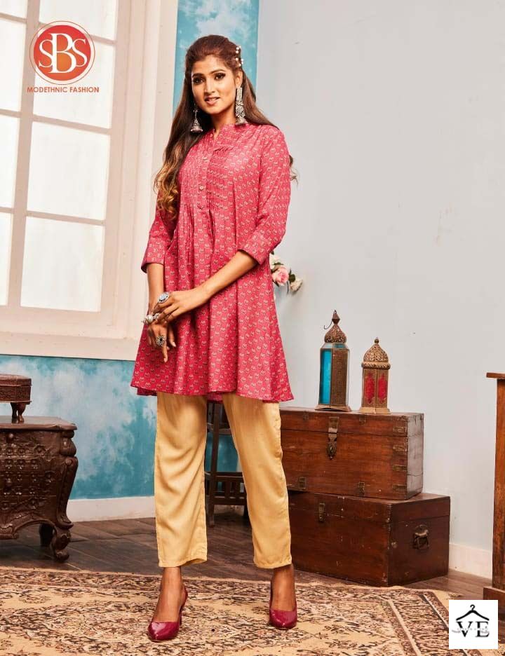 Vardan Ethnic Saisha 2 Muslin Wholesale Kurtis Catalog — Wholesale Kurtis, MPA wholesale from Surat — view 4