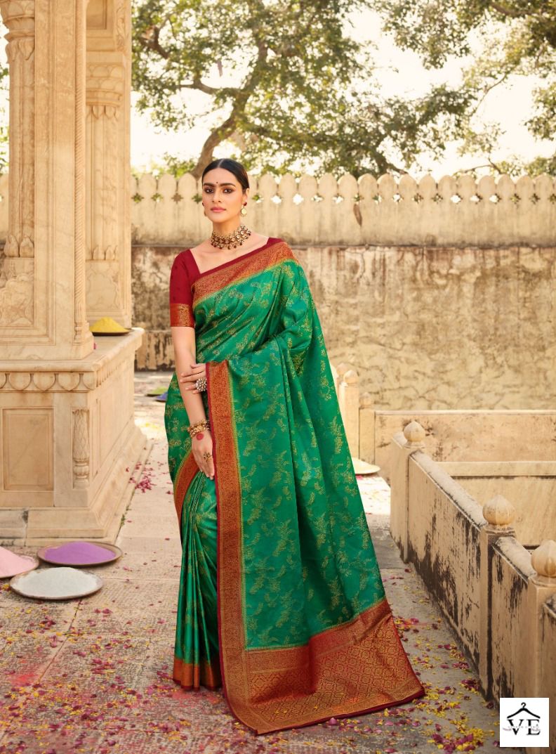 Pankh Sakshi Silk Katan Silk Wholesale Saree Catalog - Image 10