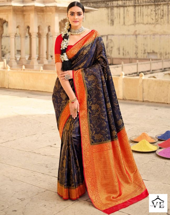 Pankh Sakshi Silk Katan Silk Wholesale Saree Catalog