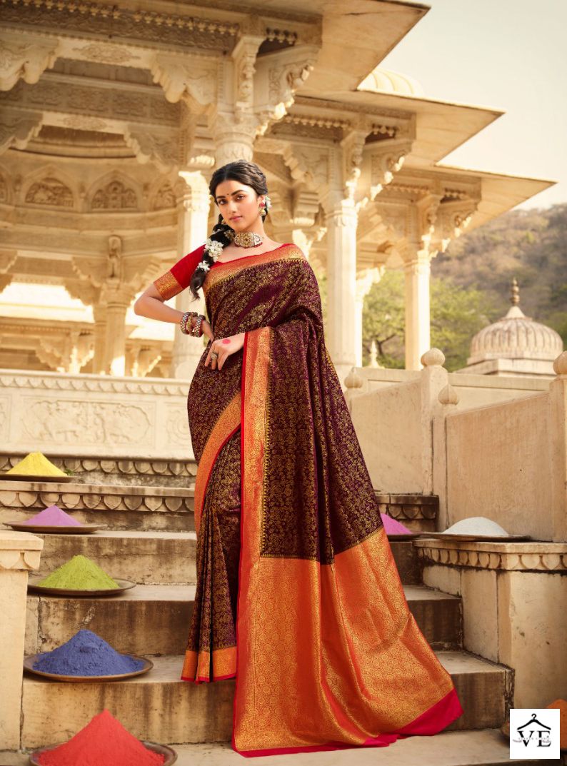 Pankh Sakshi Silk Katan Silk Wholesale Saree Catalog - Image 3