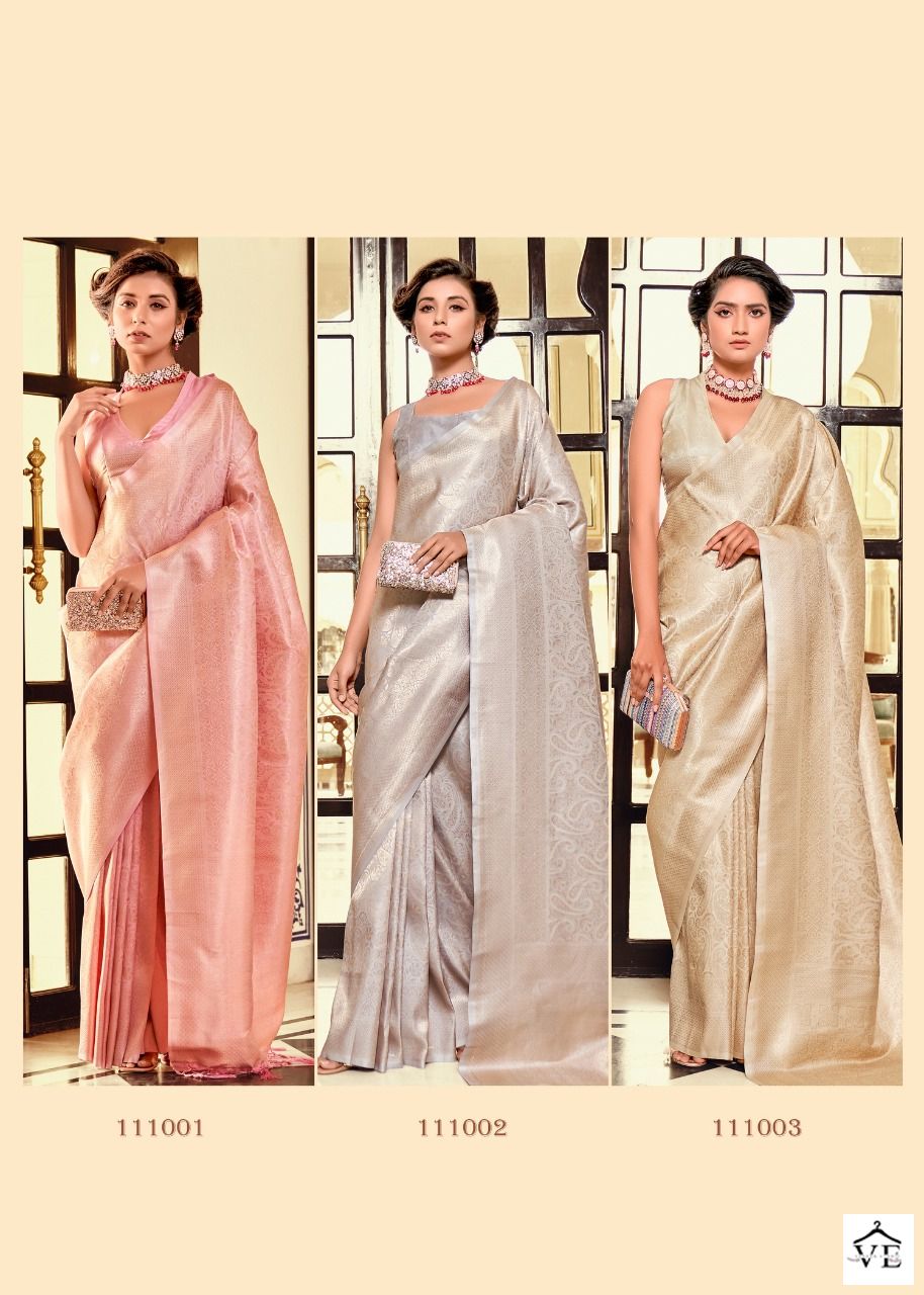 Rajyog Scarlet Silk Soft Kanchivaram Silk Wholesale Sarees Catalog — Wholesale Sarees, MPA wholesale from Surat — view 9