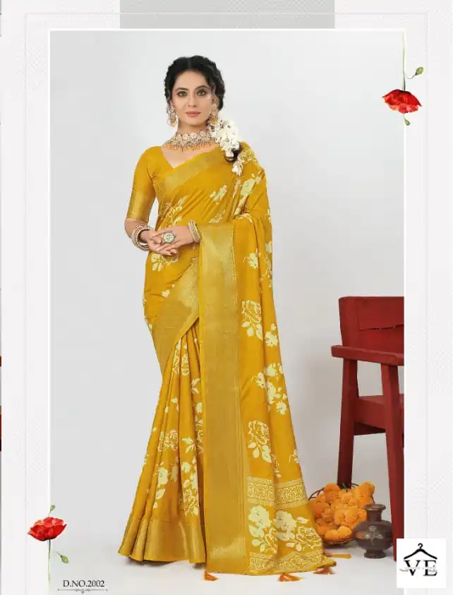 Shubh Shree Sheraton Pure Kasab Zari Wholesale Sarees Catalog — Wholesale Sarees, MPA wholesale from Surat - Gallery Image 2