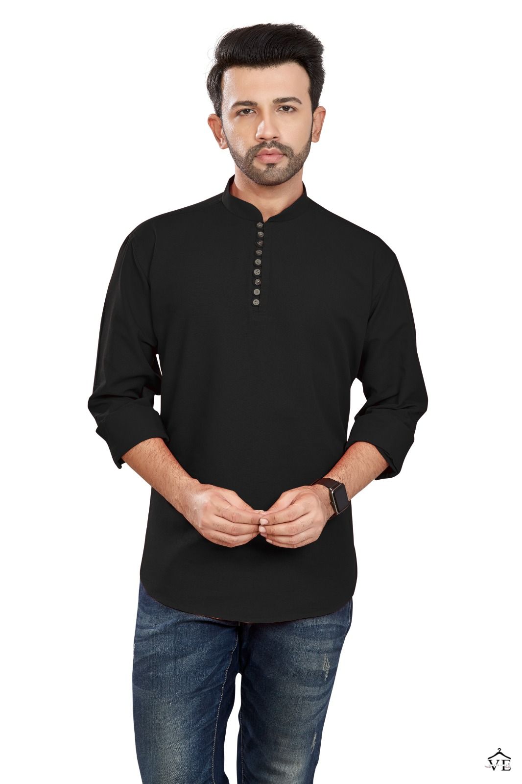 Outluk Short Kurta Vol 1 Pure Cotton Wholesale Kurta Catalog — Singles, MPA wholesale from Surat — view 4