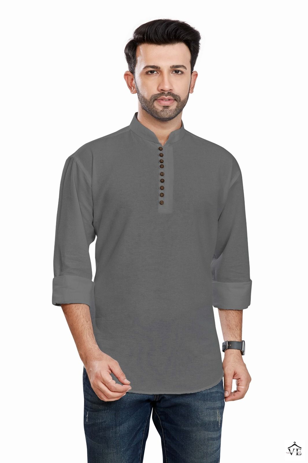 Outluk Short Kurta Vol 1 Pure Cotton Wholesale Kurta Catalog — Singles, MPA wholesale from Surat — view 6