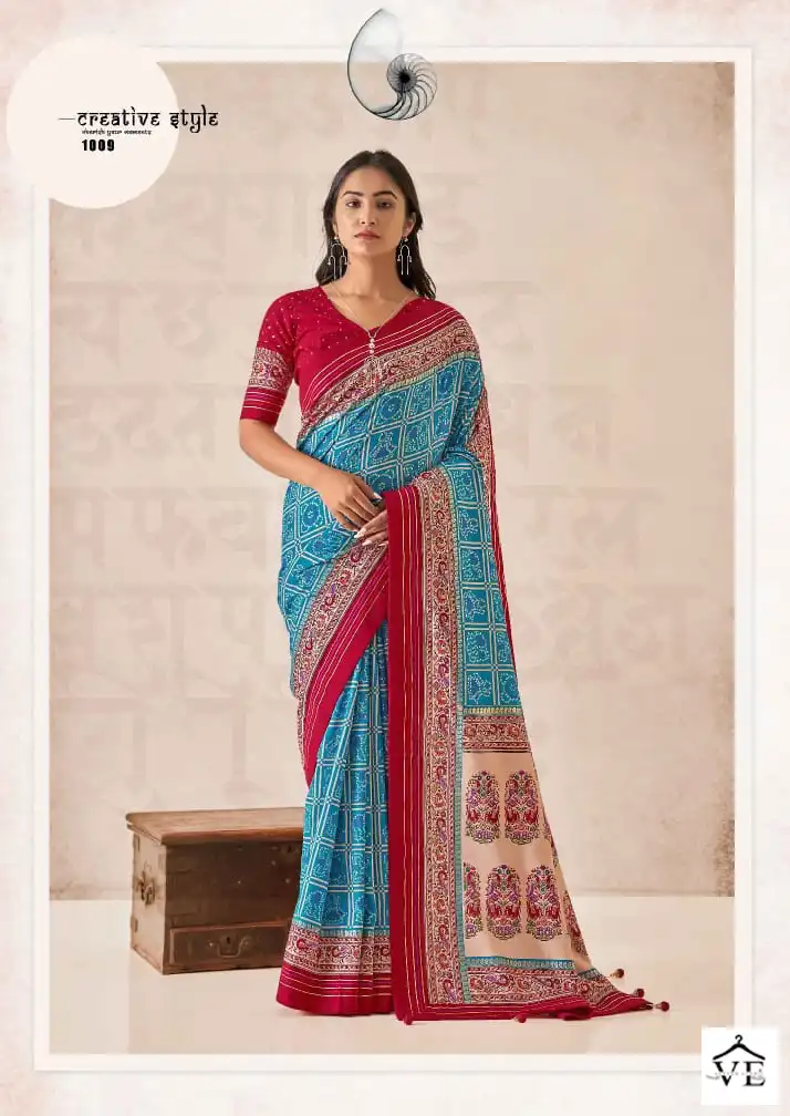 Shubh Shree Sindhuri Tusser Silk Wholesale Sarees Catalog — Wholesale Sarees, MPA wholesale from Surat - Gallery Image 2