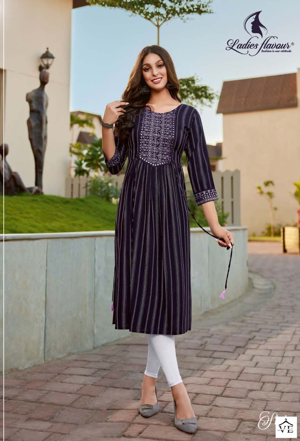 Ladies Flavour Status Heavy Rayon Wholesale Kurtis Catalog — Wholesale Kurtis, MPA wholesale from Surat - Gallery Image 2