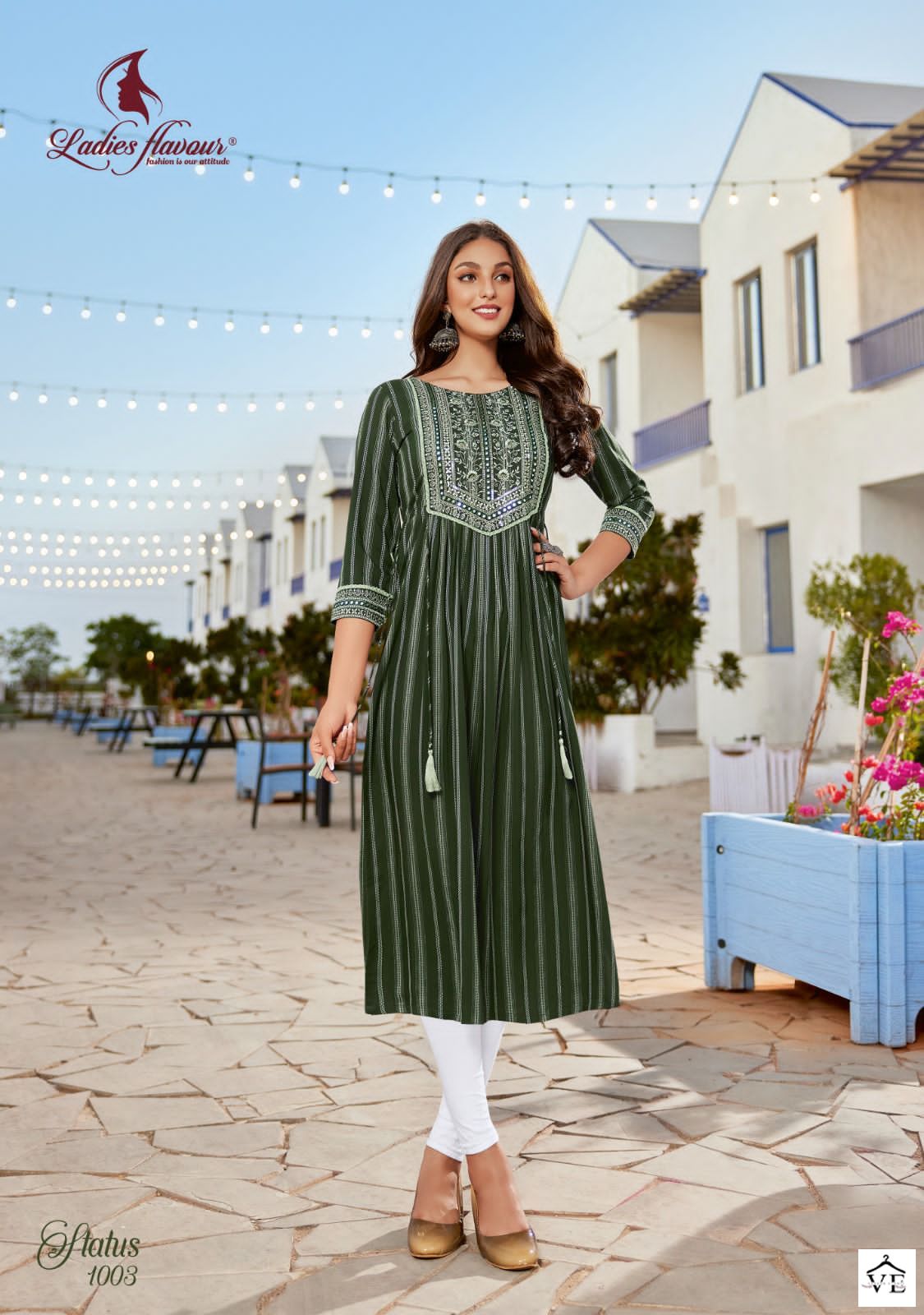 Ladies Flavour Status Heavy Rayon Wholesale Kurtis Catalog — Wholesale Kurtis, MPA wholesale from Surat - Gallery Image 3