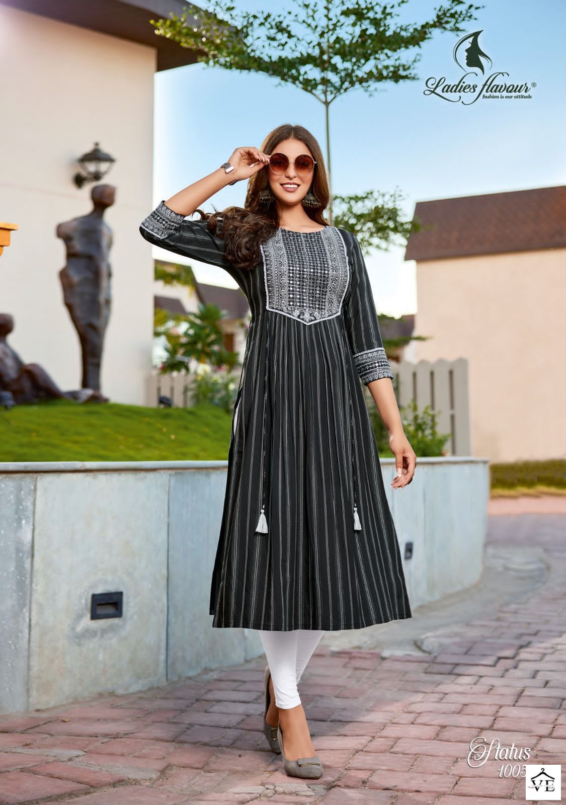 Ladies Flavour Status Heavy Rayon Wholesale Kurtis Catalog — Wholesale Kurtis, MPA wholesale from Surat - Gallery Image 5