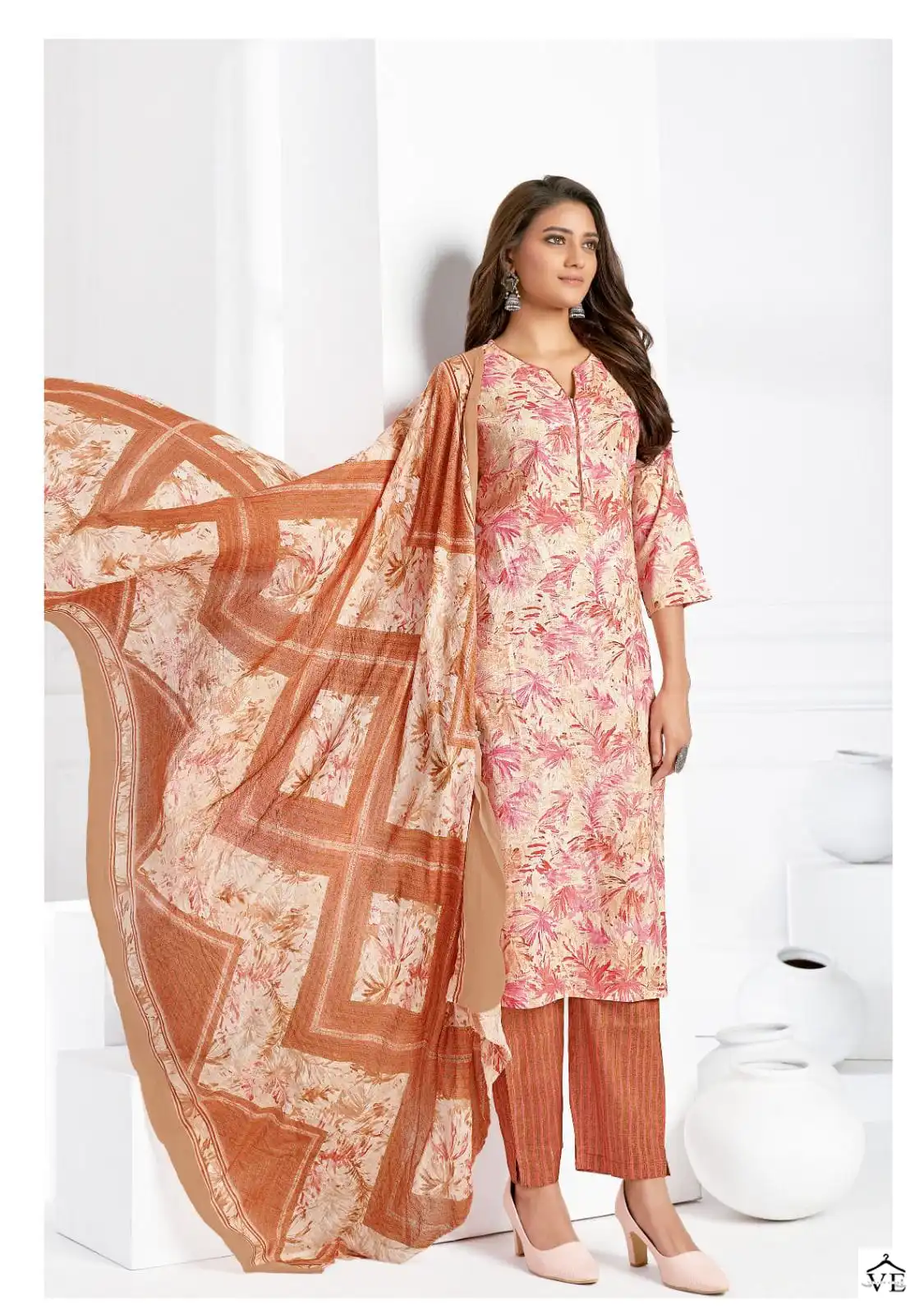 Suryajyoti Cosmic Vol-3 Pure Cotton Wholesale Readymade Suit Catalog — Wholesale Salwar Suits, MPA wholesale from Surat - Gallery Image 5