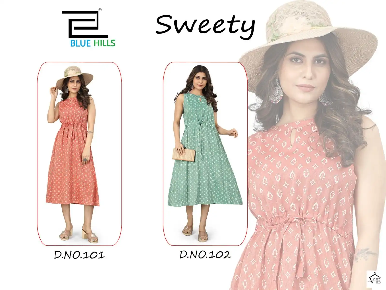 Blue Hills Sweety Rayon Print Wholesale Kurti Catalog — Wholesale Kurtis, MPA wholesale from Surat — view 3