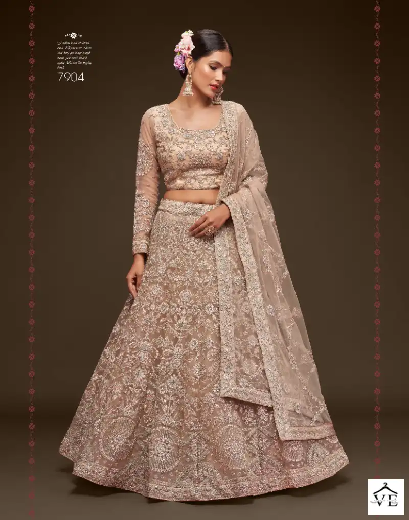 Zeel The Shimmers Vol-1 Soft Net Wholesale Bridal Lehenga Catalog — Wholesale Lehenga, MPA wholesale from Surat - Gallery Image 6