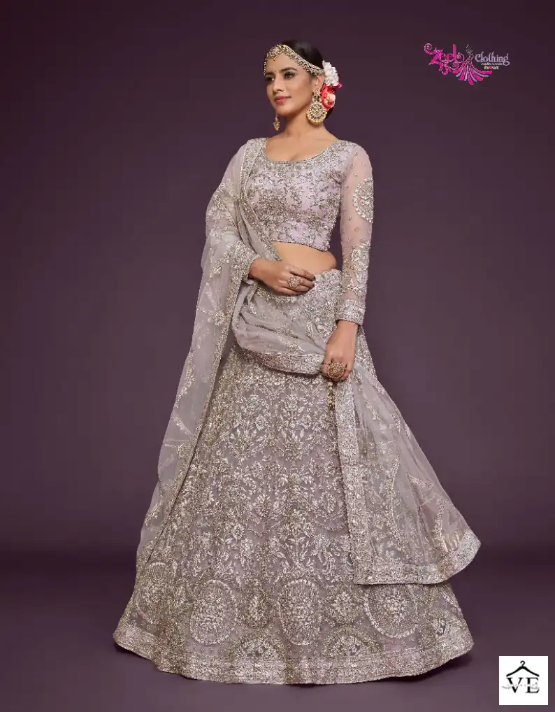 Zeel The Shimmers Vol-1 Soft Net Wholesale Bridal Lehenga Catalog — Wholesale Lehenga, MPA wholesale from Surat - Gallery Image 10