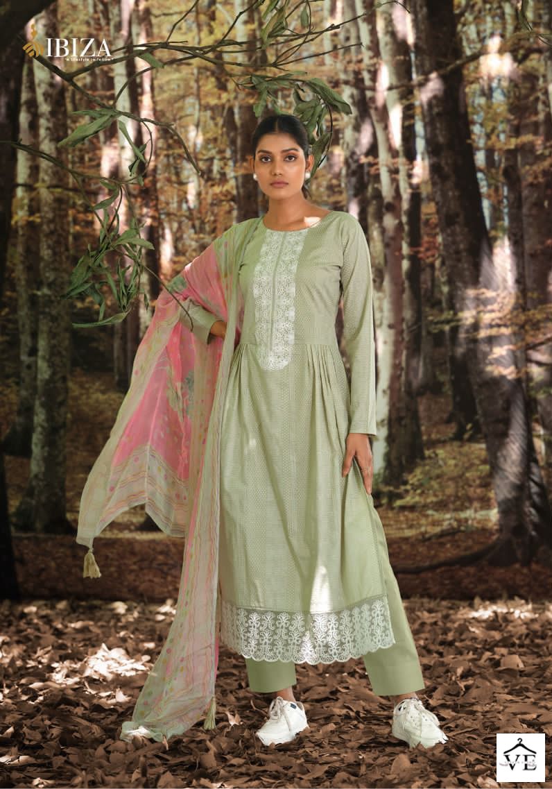 Ibiza Tiara Pure Lawn Cotton Wholesale Salwar Suit Catalog — Wholesale Salwar Suits, MPA wholesale from Surat - Gallery Image 5