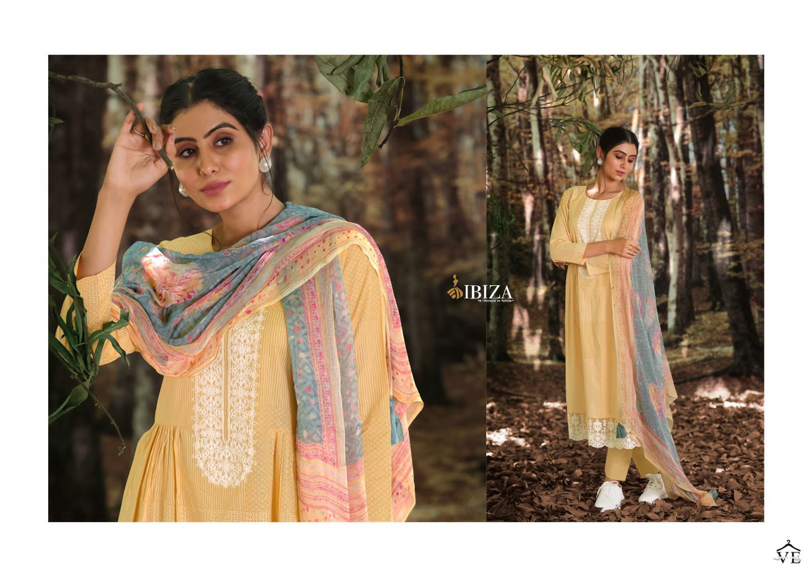 Ibiza Tiara Pure Lawn Cotton Wholesale Salwar Suit Catalog — Wholesale Salwar Suits, MPA wholesale from Surat - Gallery Image 6