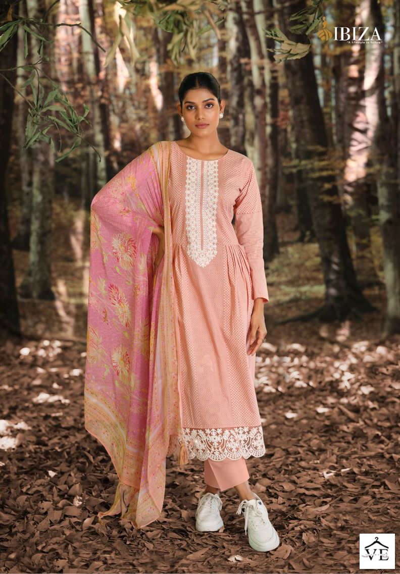 Ibiza Tiara Pure Lawn Cotton Wholesale Salwar Suit Catalog — Wholesale Salwar Suits, MPA wholesale from Surat - Gallery Image 7