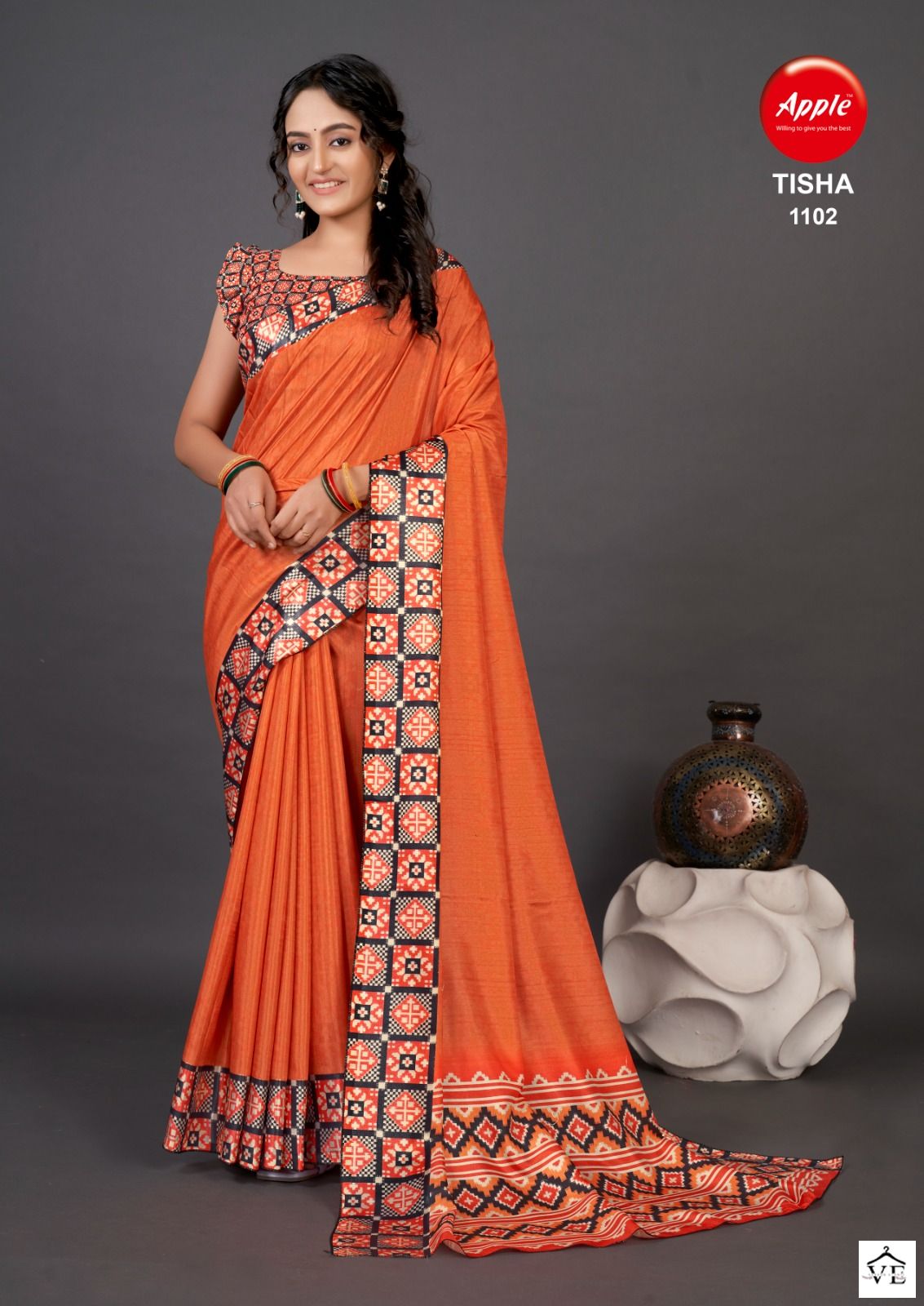 Apple Tisha Vol 11 Dola Wholesale Sarees Catalog — Wholesale Sarees, MPA wholesale from Surat - Gallery Image 5