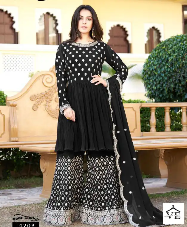 Your Choice Shahzadi Heavy Chinon Wholesale Designer Salwar Suit Catalog — Wholesale Salwar Suits, MPA wholesale from Surat — view 1