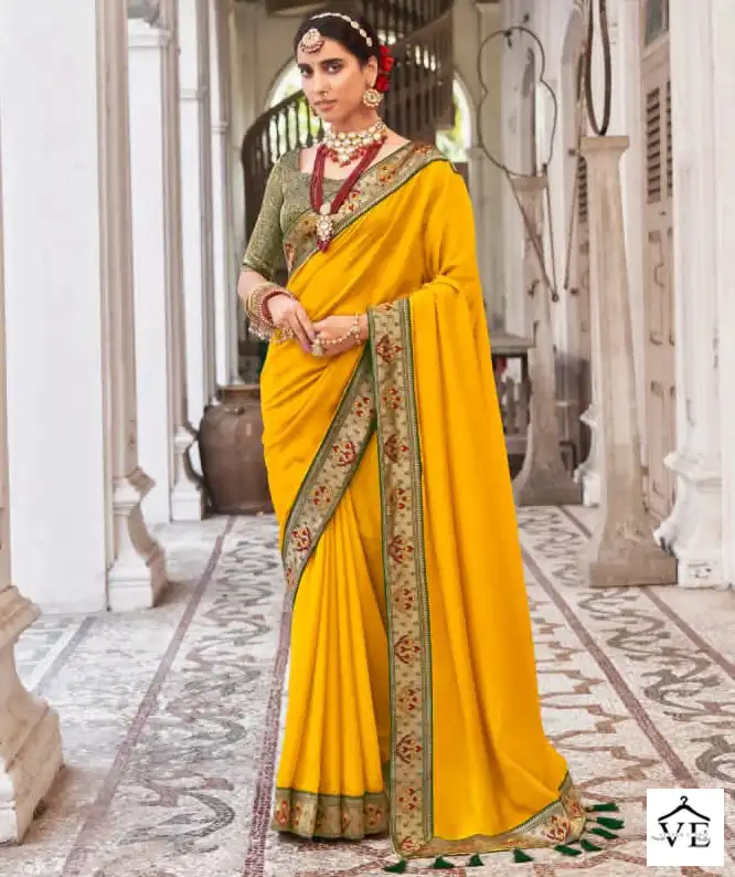 Right Women Triya Vichitra Blooming Wholesale Sarees Catalog — Wholesale Sarees, MPA wholesale from Surat — view 1