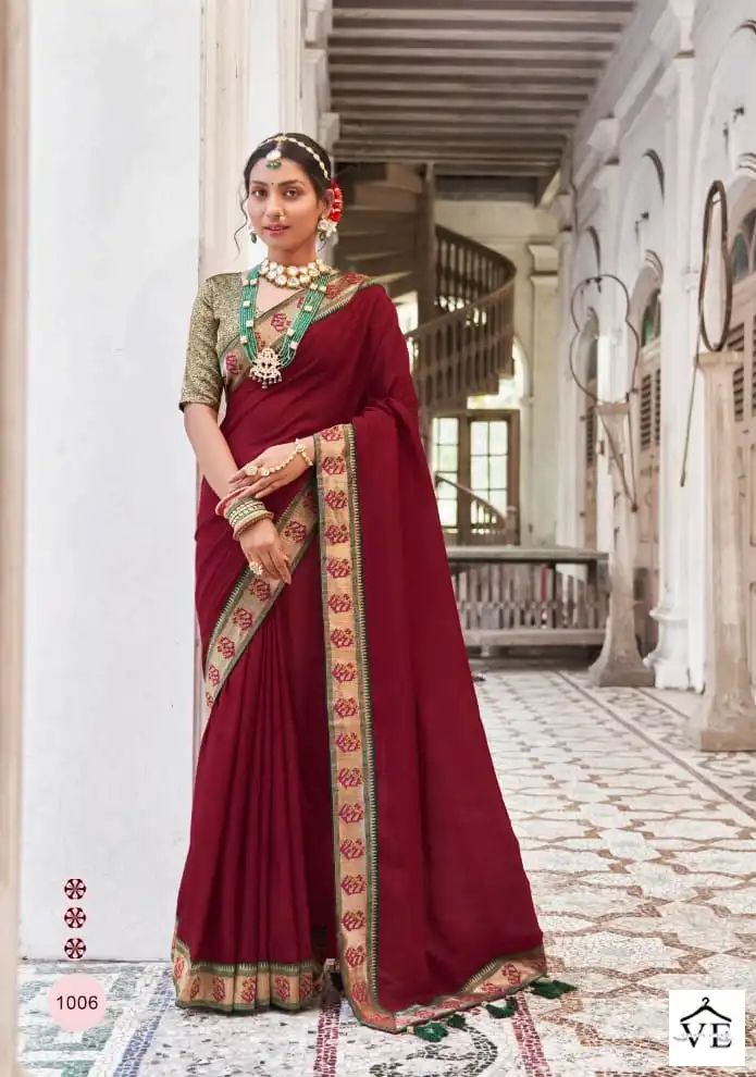 Right Women Triya Vichitra Blooming Wholesale Sarees Catalog — Wholesale Sarees, MPA wholesale from Surat - Gallery Image 5