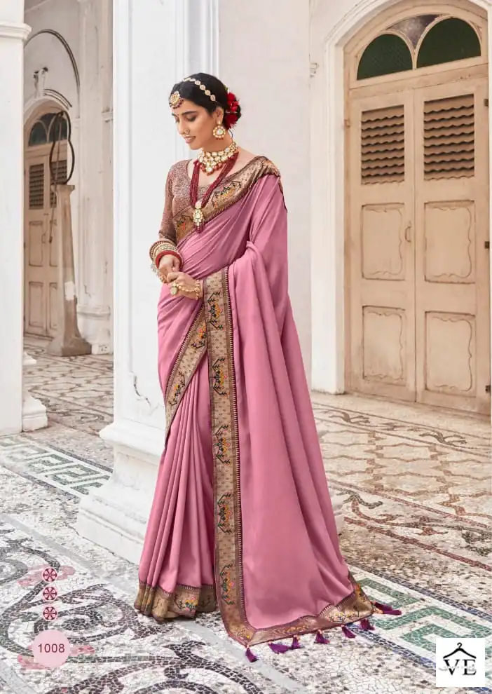 Right Women Triya Vichitra Blooming Wholesale Sarees Catalog — Wholesale Sarees, MPA wholesale from Surat - Gallery Image 8
