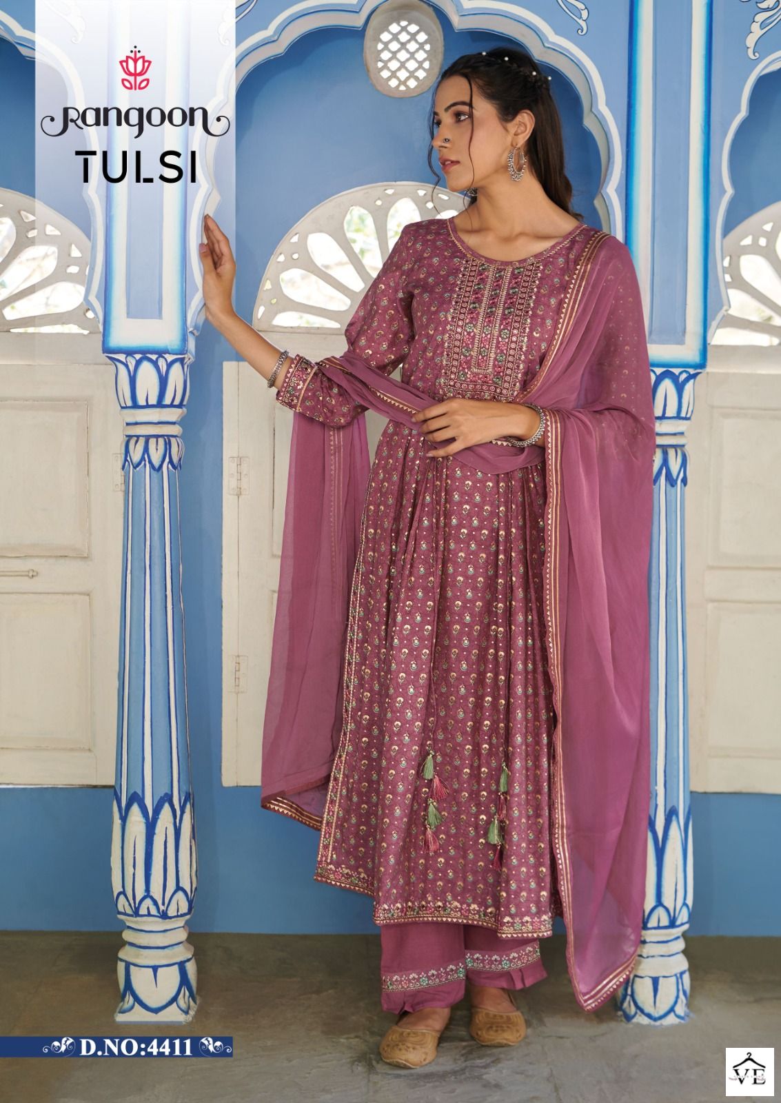 Rangoon Tulsi Modal Print Wholesale Readymade Salwar Suit Catalog — Wholesale Salwar Suits, MPA wholesale from Surat - Gallery Image 2
