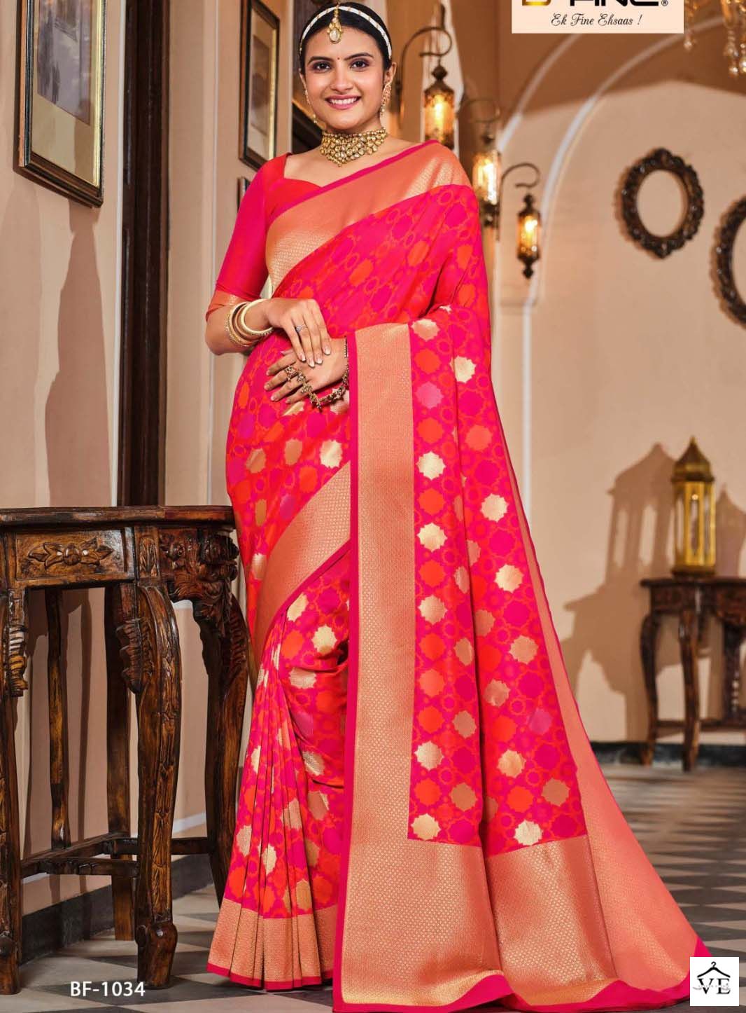 Vardan Ethnic Ujwala Silk Wholesale Saree Catalog — Wholesale Sarees, MPA wholesale from Surat — view 1