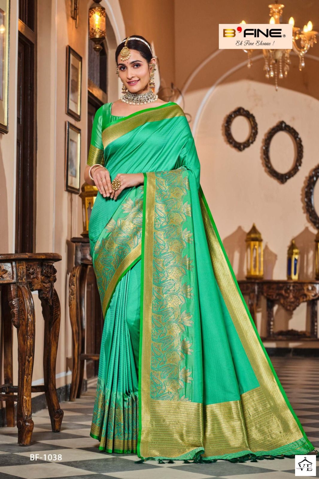 Vardan Ethnic Ujwala Silk Wholesale Saree Catalog — Wholesale Sarees, MPA wholesale from Surat — view 5