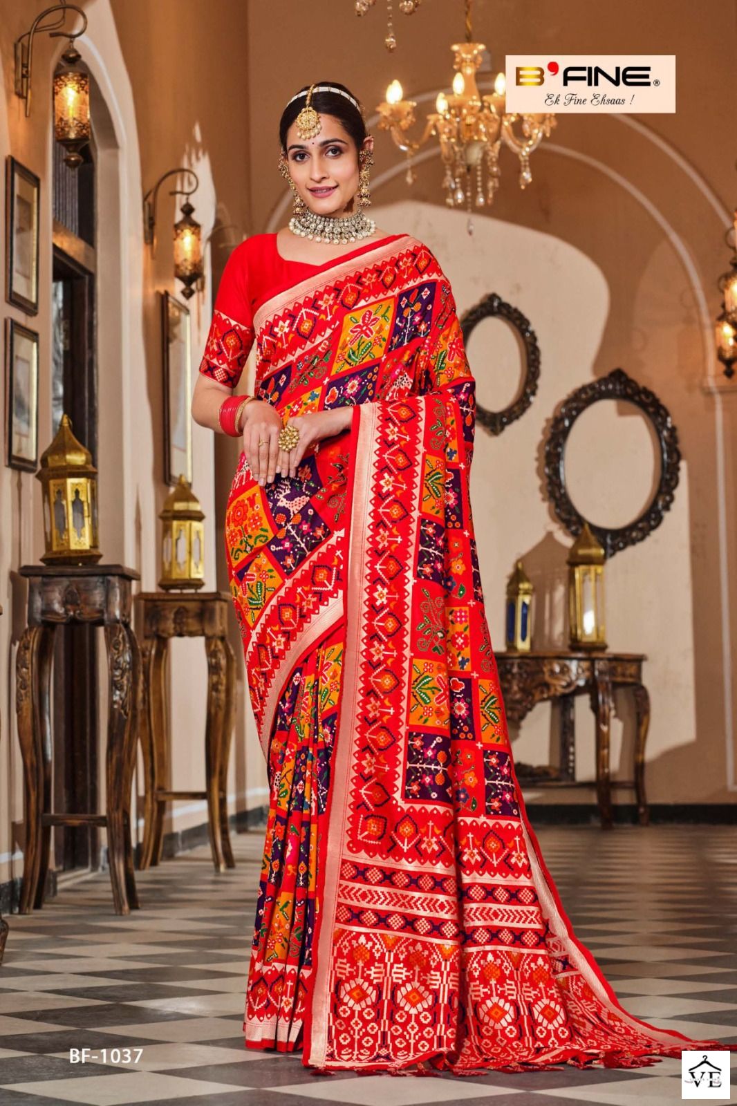 Vardan Ethnic Ujwala Silk Wholesale Saree Catalog — Wholesale Sarees, MPA wholesale from Surat — view 6