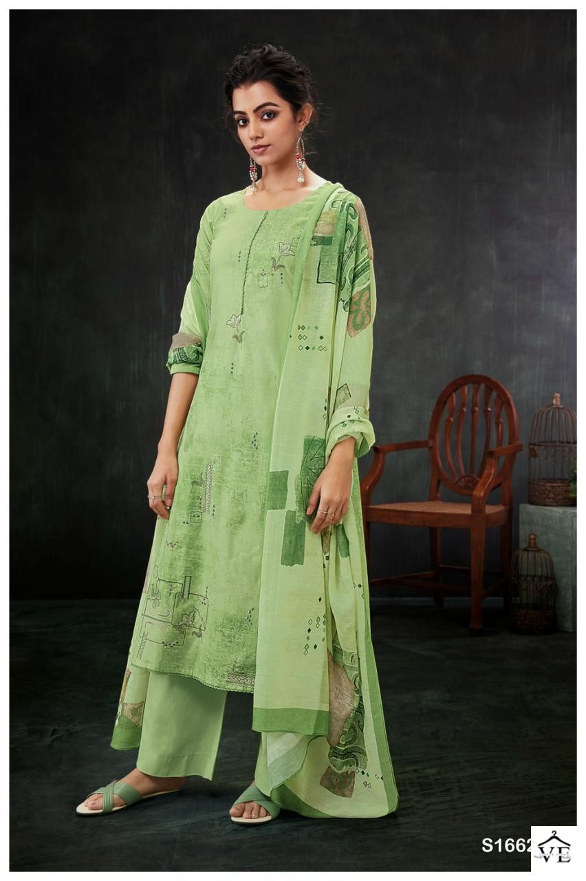 Ganga Vansha 1662 Premium Cotton Wholesale Designer Salwar Suit Catalog — Wholesale Salwar Suits, MPA wholesale from Surat — view 2
