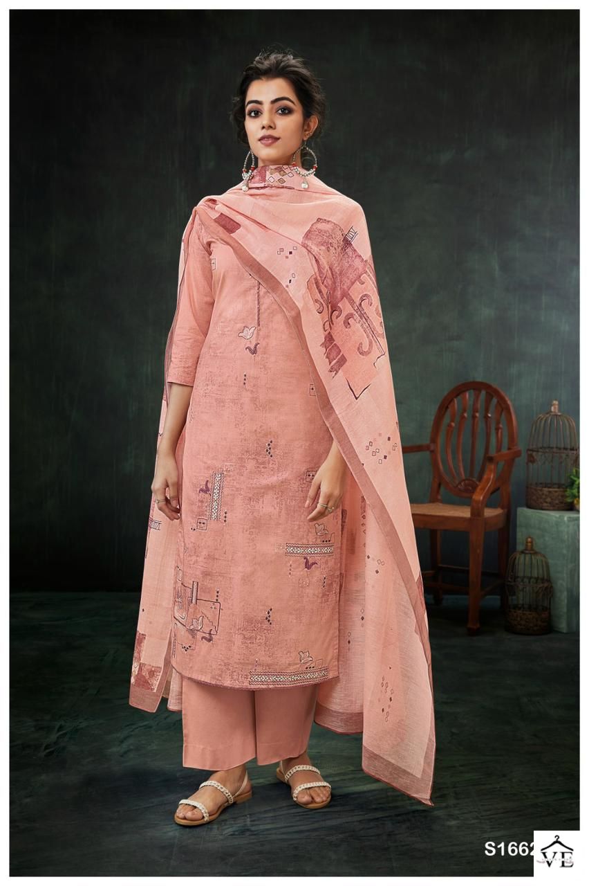 Ganga Vansha 1662 Premium Cotton Wholesale Designer Salwar Suit Catalog — Wholesale Salwar Suits, MPA wholesale from Surat — view 3