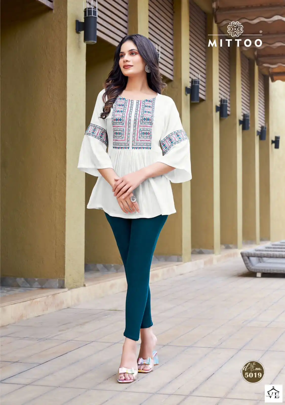 Mittoo Victoria Vol 4 Wrincle Rayon Wholesale Kurtis Catalog — Wholesale Kurtis, MPA wholesale from Surat — view 6