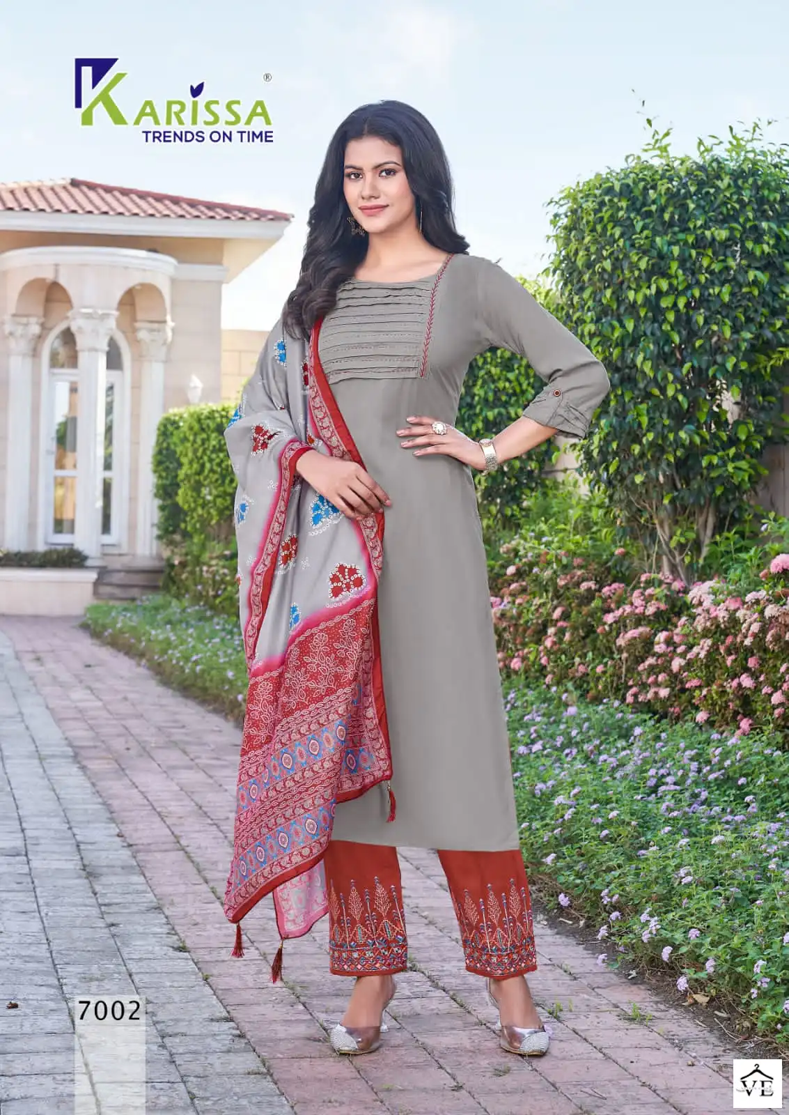 Karissa Vidisha Vol-7 Premium Liva Rayon Wholesale Readymade Suits Catalog — Wholesale Salwar Suits, Karissa wholesale from Surat - Gallery Image 3