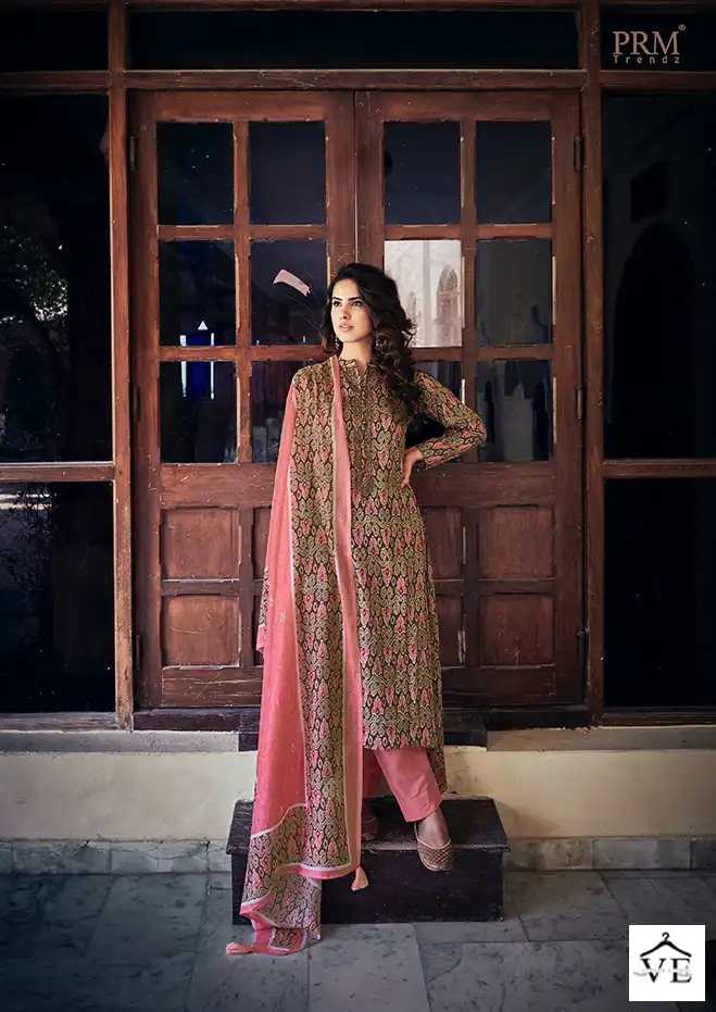 Prm Trendz Vouge Vol-9 Pure Jaam Silk Wholesale Salwar Suit Catalog — Wholesale Salwar Suits, MPA wholesale from Surat - Gallery Image 8