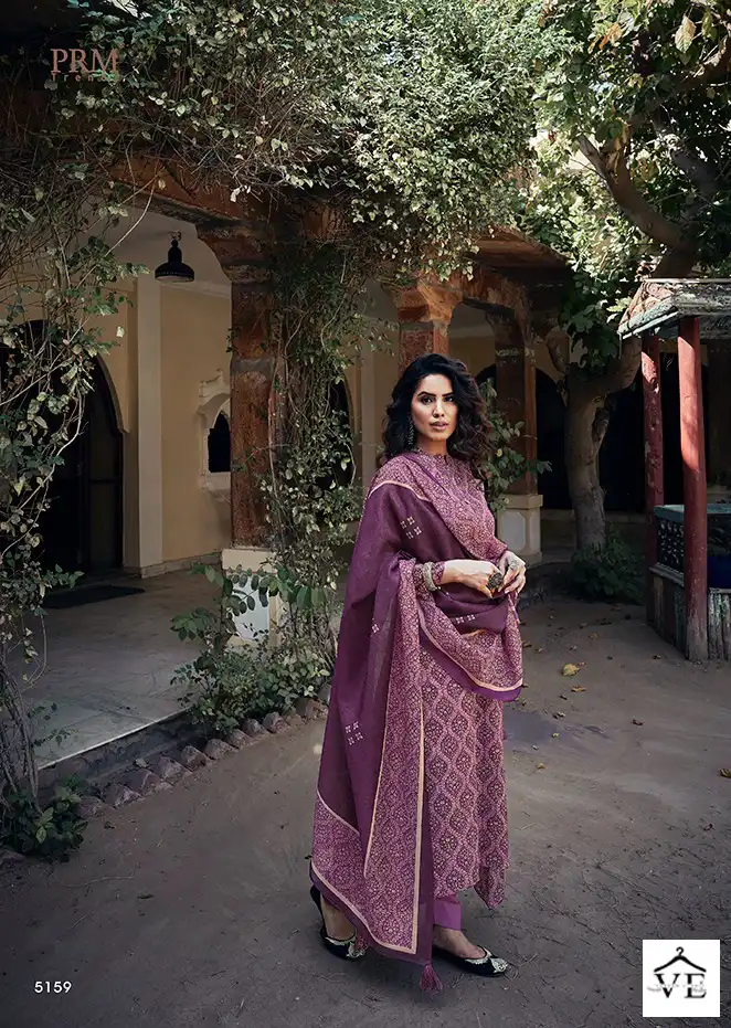 Prm Trendz Vouge Vol-9 Pure Jaam Silk Wholesale Salwar Suit Catalog — Wholesale Salwar Suits, MPA wholesale from Surat - Gallery Image 3