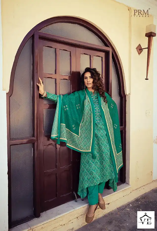 Prm Trendz Vouge Vol-9 Pure Jaam Silk Wholesale Salwar Suit Catalog — Wholesale Salwar Suits, MPA wholesale from Surat - Gallery Image 5