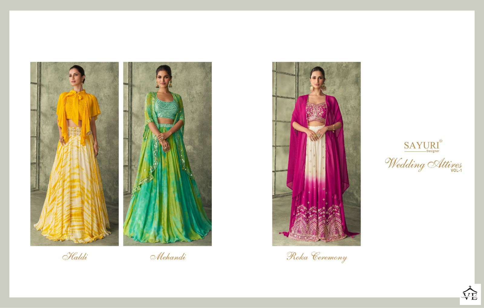 Sayuri Designer Wedding Attires 1 Real Georgette Wholesale Designer Salwar Suit Catalog — Wholesale Salwar Suits, Sayuri Designer wholesale from Surat — view 4