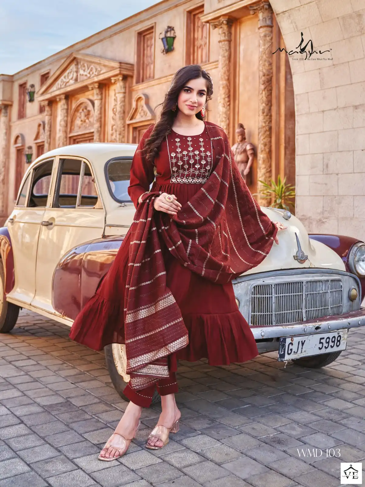 Mayur Wedmegood Heavy Viscous Silk Wholesale Readymade Salwar Suit Catalog — Wholesale Salwar Suits, Mayur Dress wholesale from Surat - Gallery Image 4