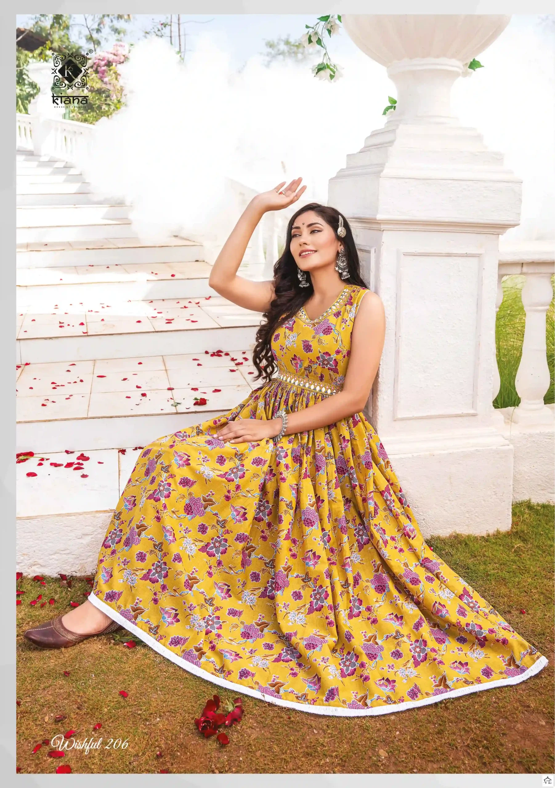 Kiana Wishful Vol 2 Pure Cotton Wholesale Kurti Catalog — Wholesale Kurtis, MPA wholesale from Surat - Gallery Image 3